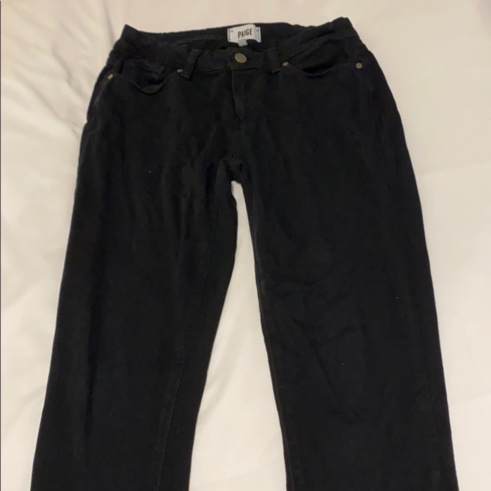 Black Paige jeans